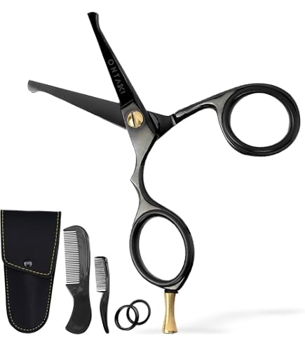 Amazon | Ontaki ヘアカット&シンニング 日本製スチール鋏キット - 7